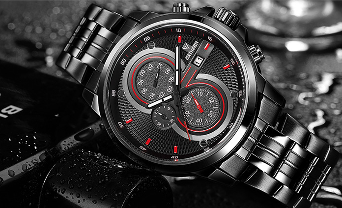 Cadeson Men's Fashion Watch with Multifunctional Quartz