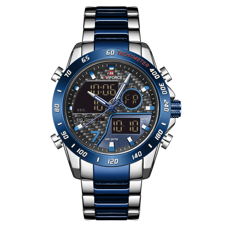 NAVIFORCE NF9171 Dual Display Men's Quartz Watch