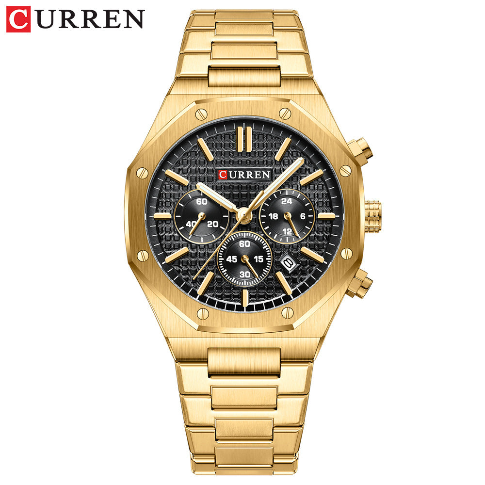 Curren 8440 Men's Quartz Watch with Calendar