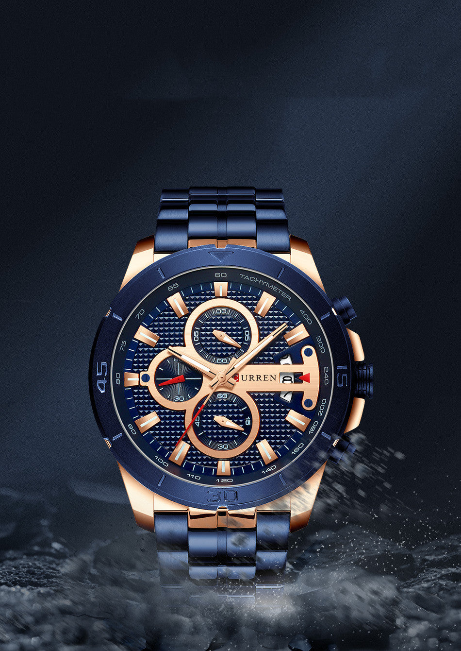 New Men's Six-Hand Multifunctional Quartz Watch
