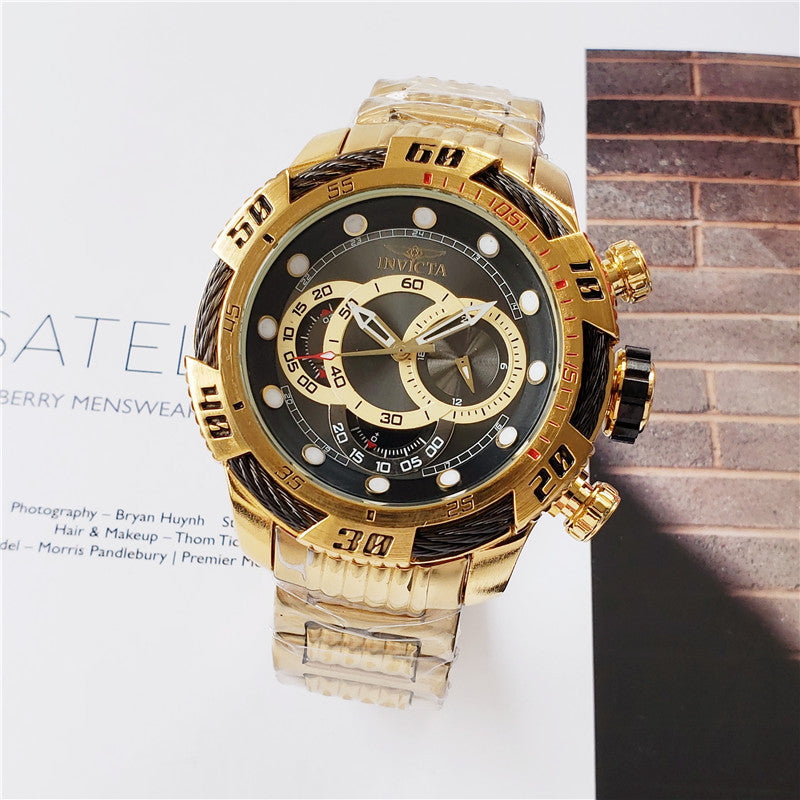 2019 Invicta Men's Quartz Watch with Steel Band