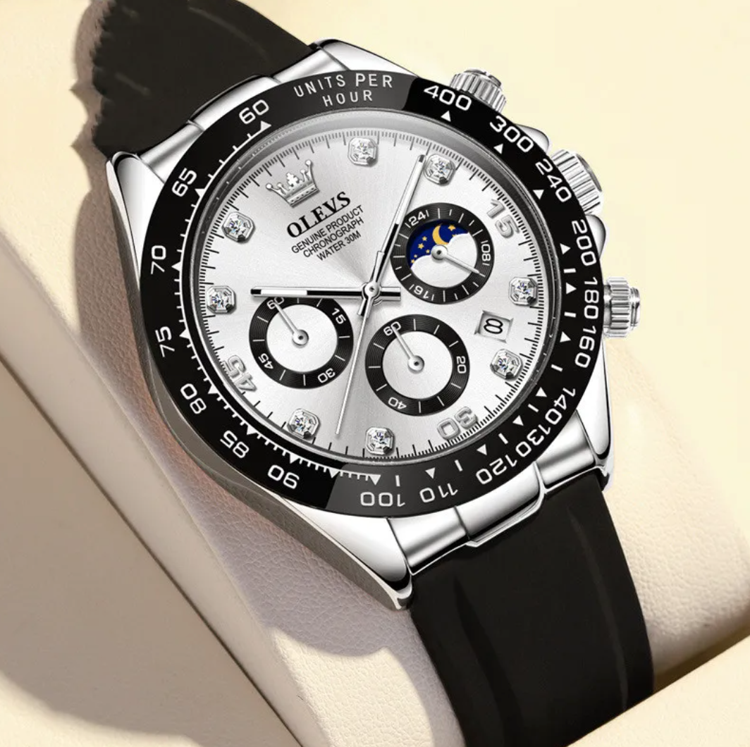 Multifunctional Luminous Quartz Watch for Men