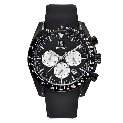 Waterproof Men's Quartz Calendar Watch by Binya