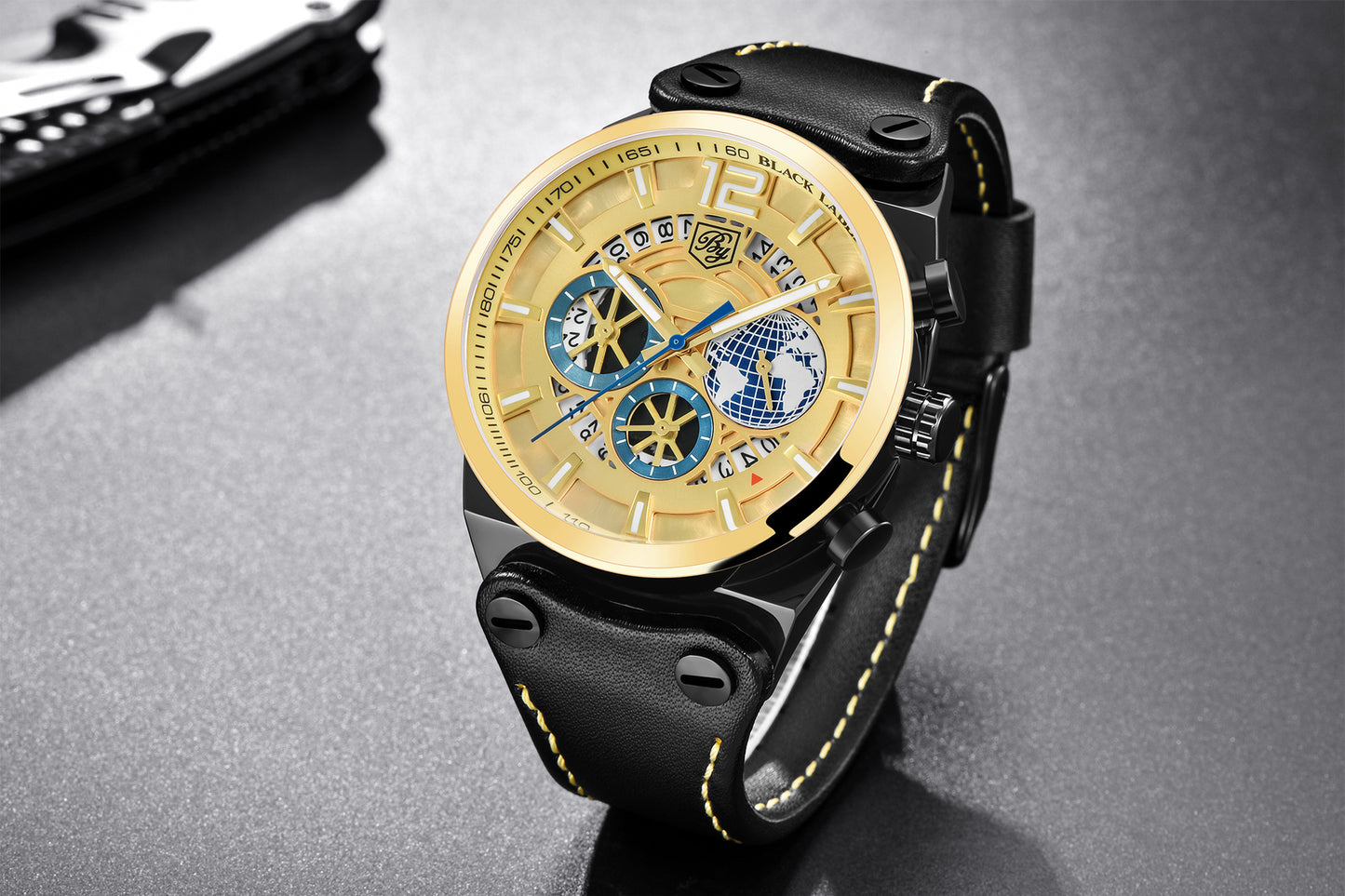 Men's Quartz Multi-Function Sports Watch