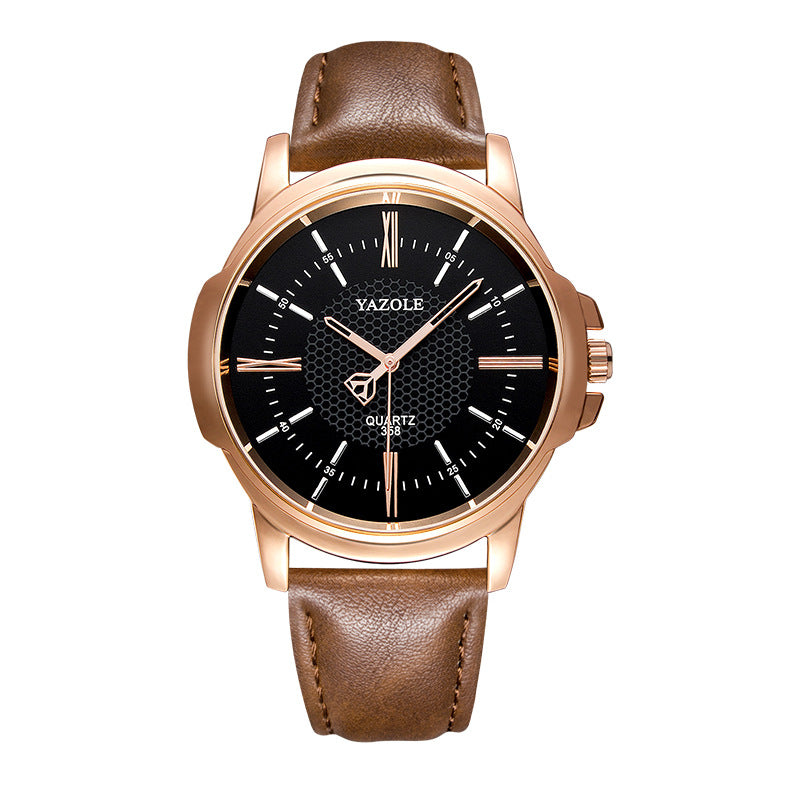 Men's Fashion Waterproof Quartz Watch by Yazhilun 358
