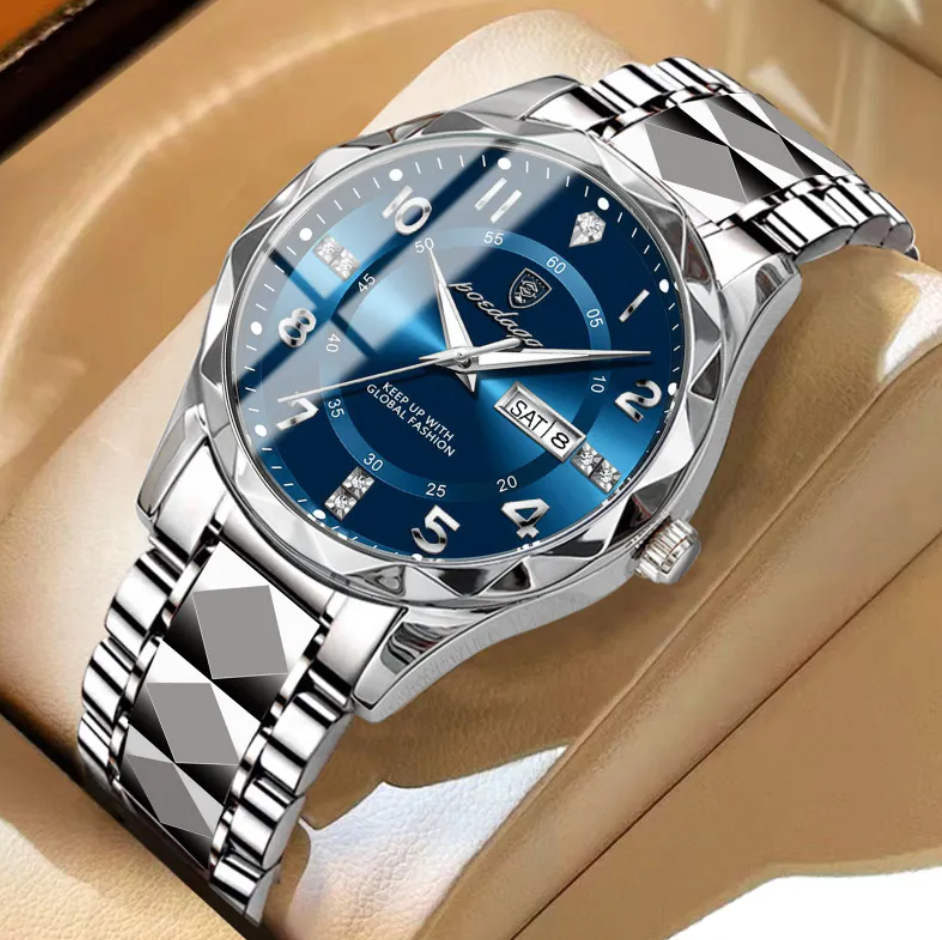 Men's Waterproof Luminous Quartz Watch
