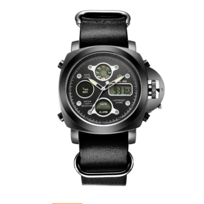 Men's Dual Movement Quartz Watch