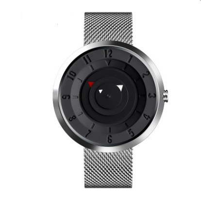 Men's Minimalist Quartz Watch with Creative Design