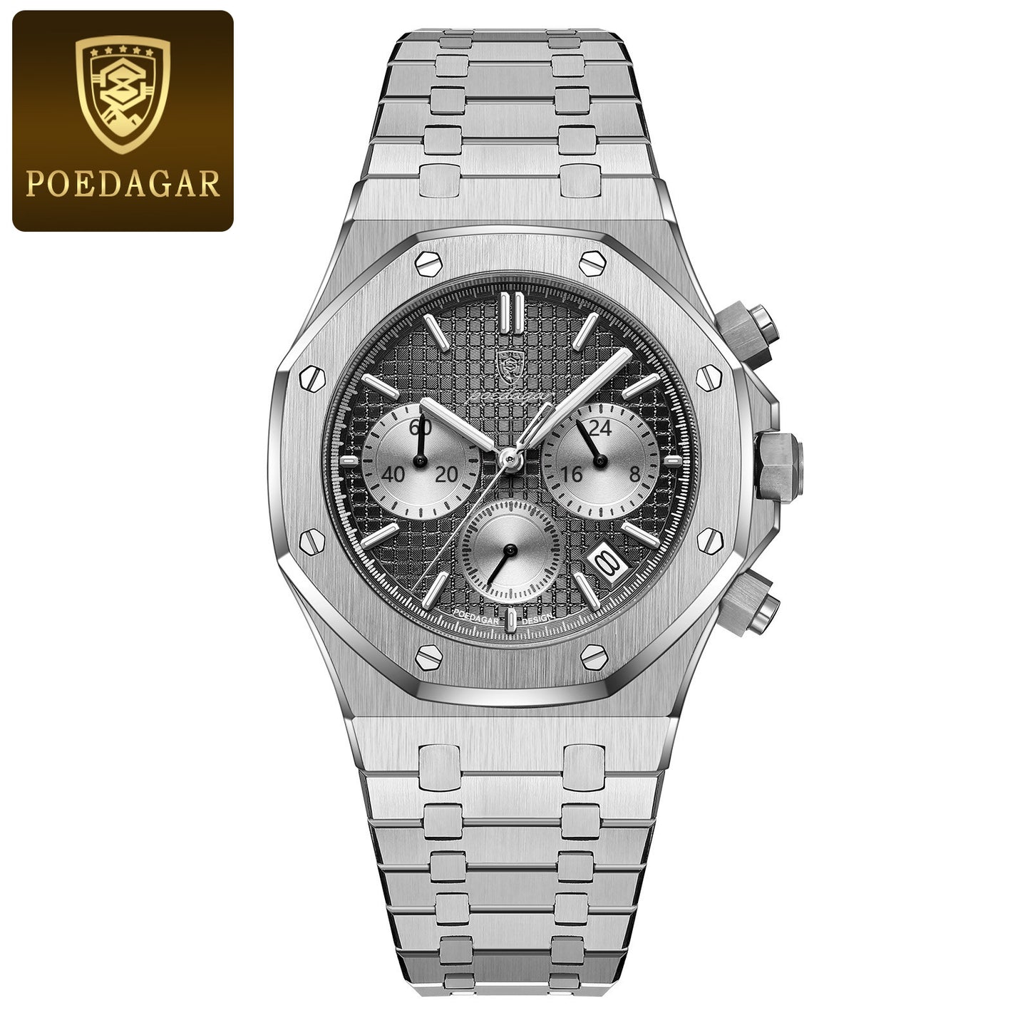 Swiss Multi-Function Men's Waterproof Quartz Watch