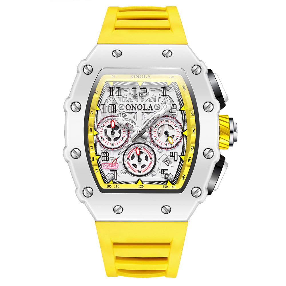 ONOLA Multifunctional Waterproof Men's Quartz Watch
