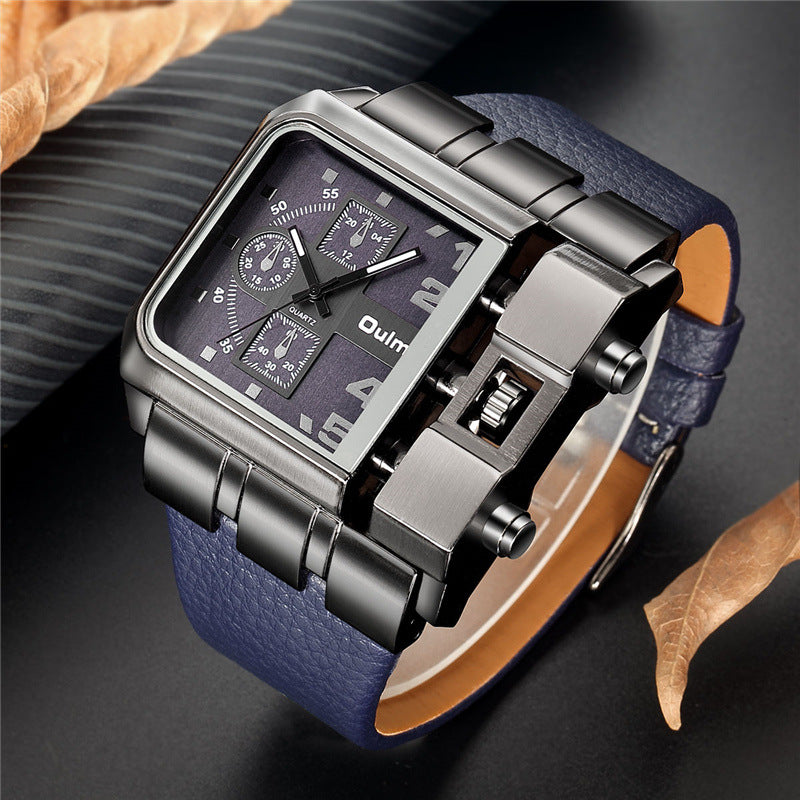 OULM Casual Men's Quartz Watch with Belt