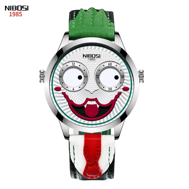 Russian Clown Men's Waterproof Quartz Watch