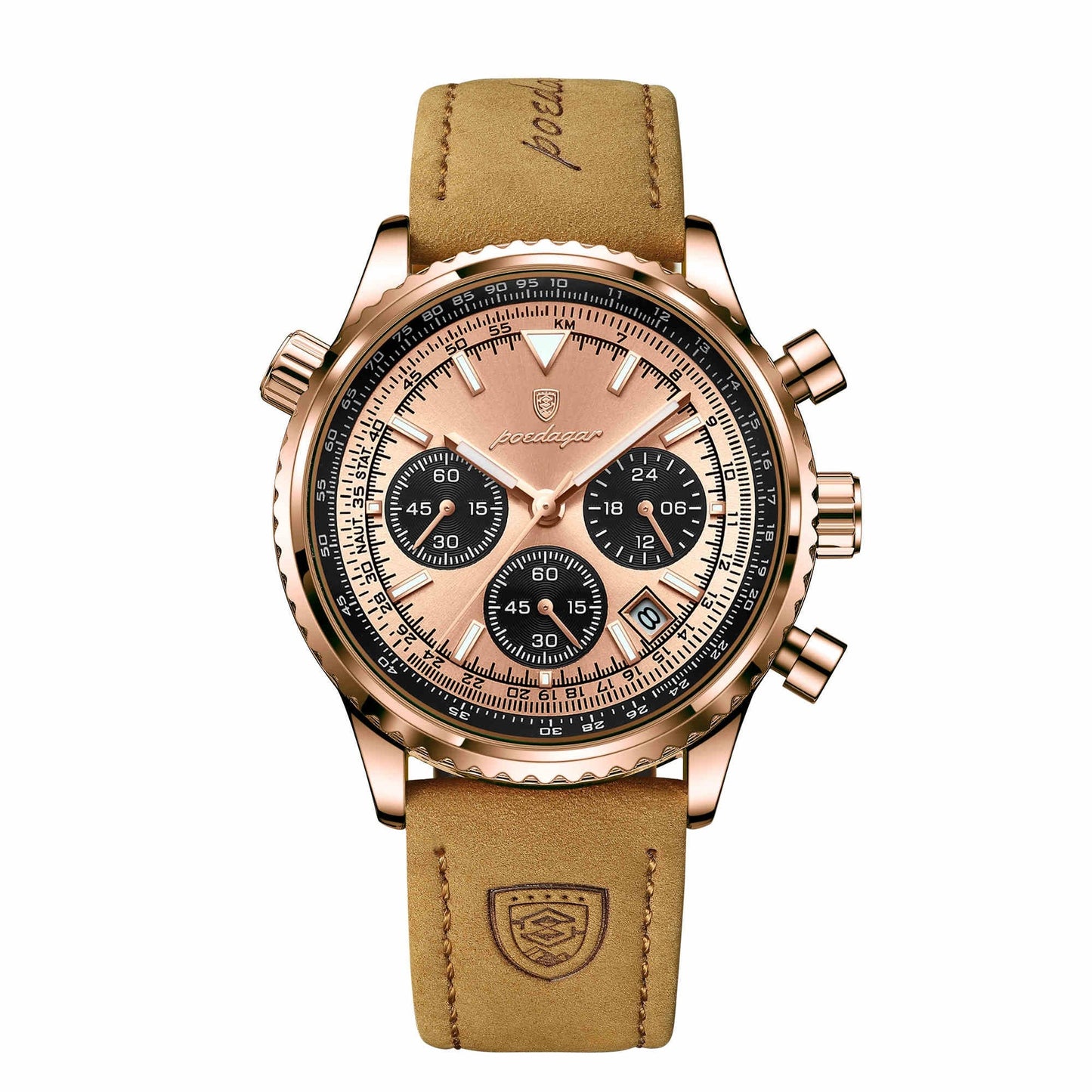 Ewatch Vault™ Men’s Multi-Functional Quartz Waterproof Watch
