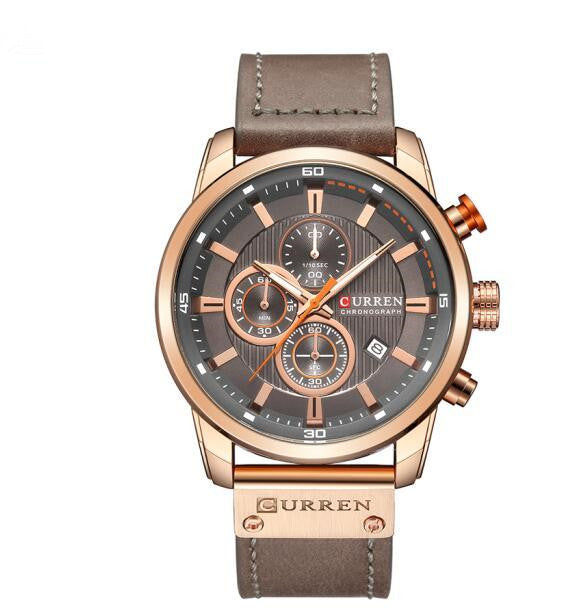 CURREN Men's Multifunctional Quartz Sports Watch