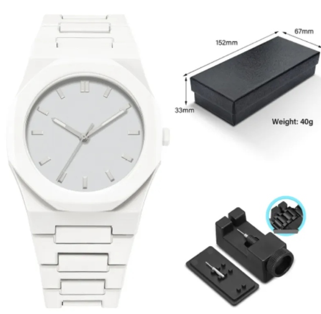 Men's Retro Arabic Digital Quartz Watch