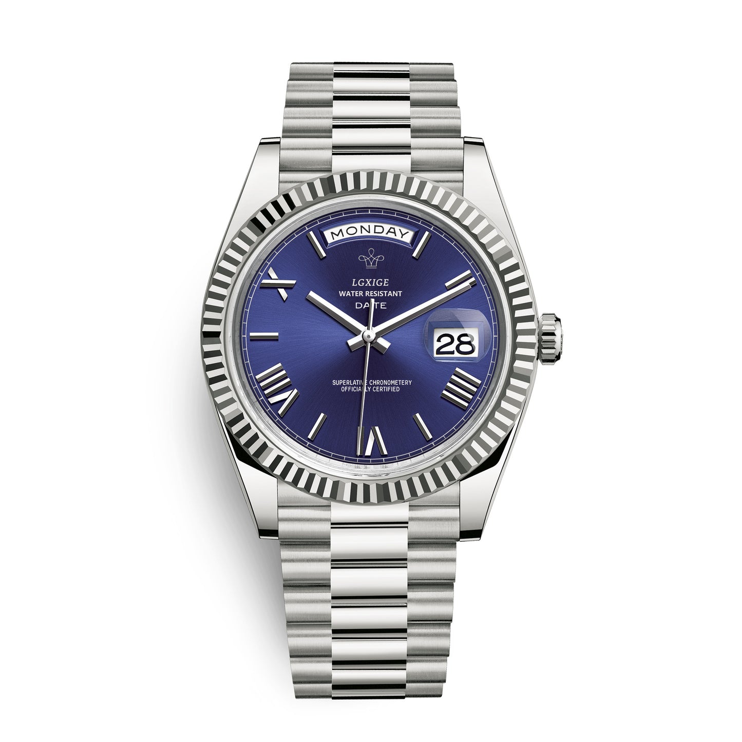Lgxige Men's Fashion Quartz Sunday Calendar Watch