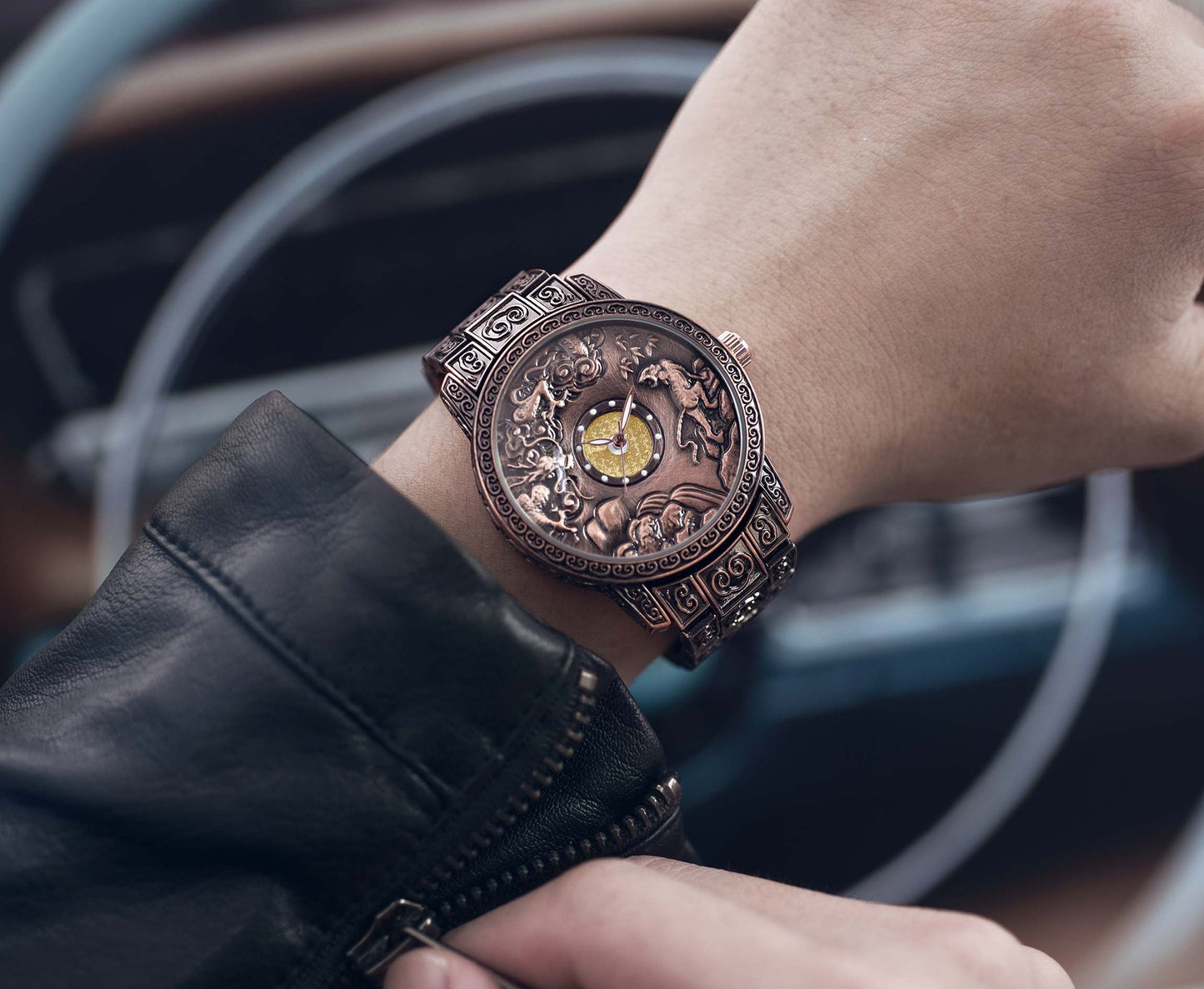 Glyph Men's Waterproof Quartz Watch - Fashionable Design