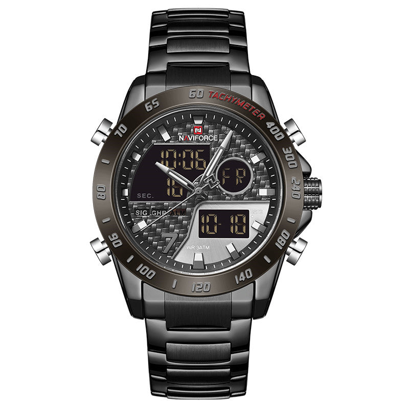 NAVIFORCE NF9171 Dual Display Men's Quartz Watch