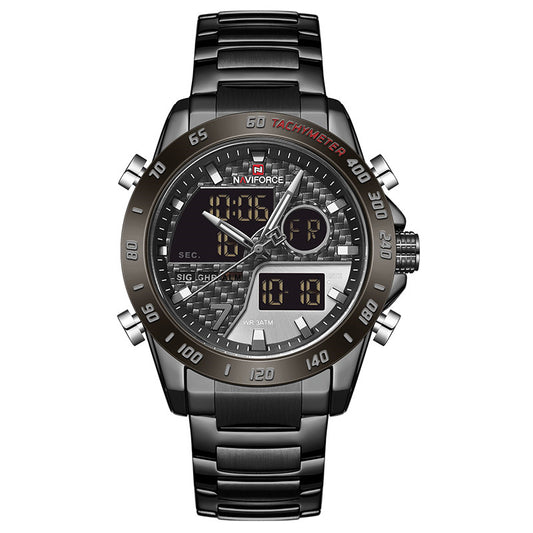 NAVIFORCE NF9171 Dual Display Men's Quartz Watch