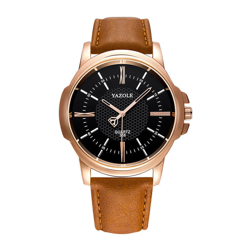 Men's Fashion Waterproof Quartz Watch by Yazhilun 358