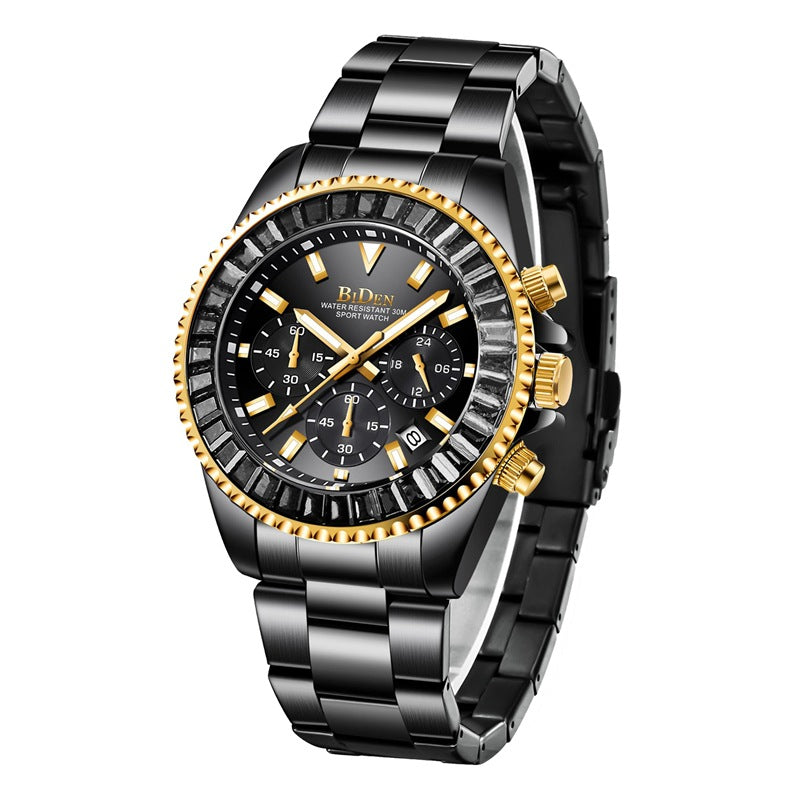 Men's Waterproof Casual Quartz Watch
