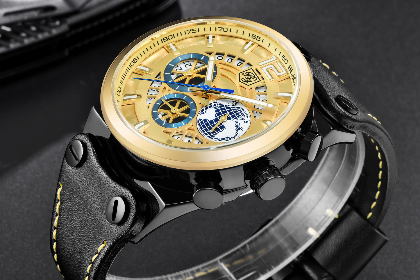 Men's Quartz Multi-Function Sports Watch