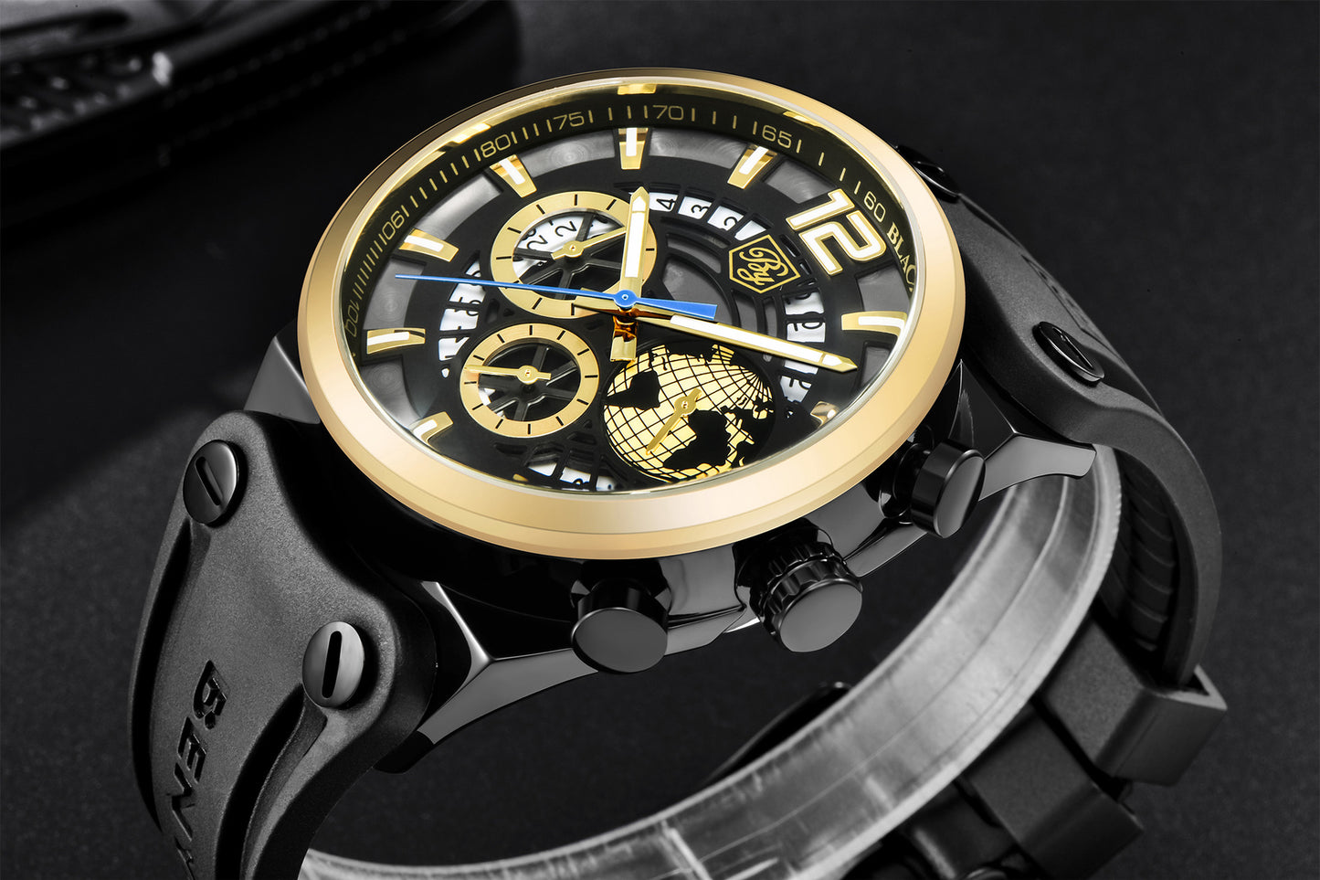 Men's Quartz Multi-Function Sports Watch