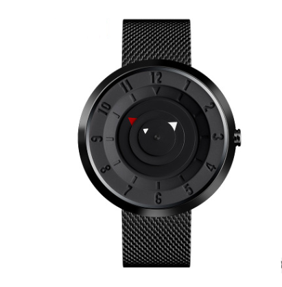 Men's Minimalist Quartz Watch with Creative Design