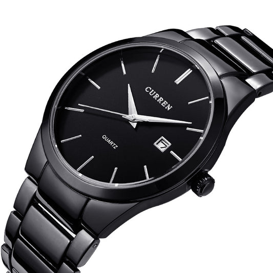 Curren 8106 Men's Fashion Quartz Watch with Steel Band