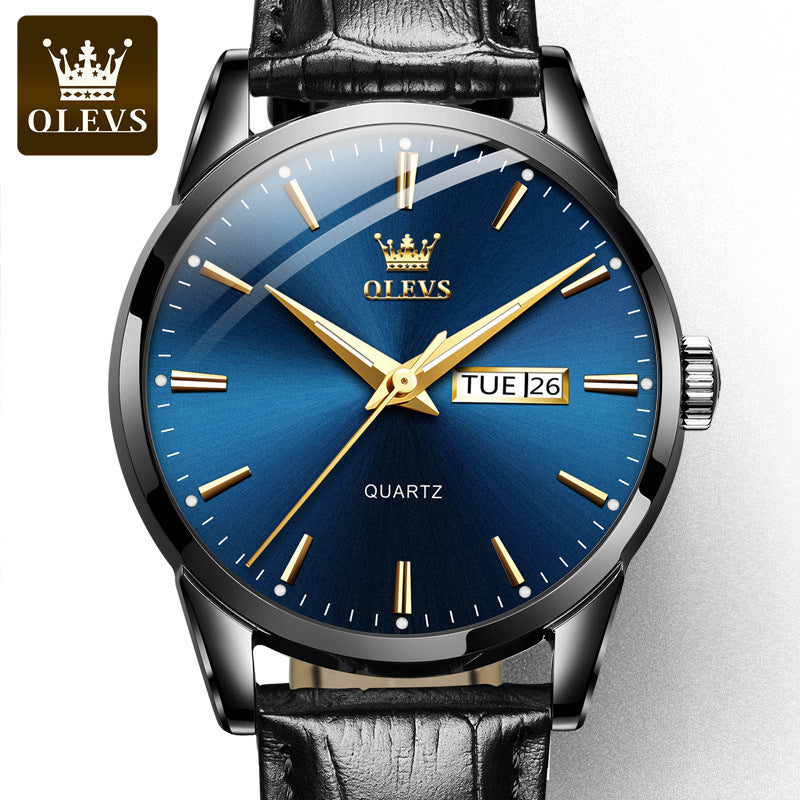 Oli Shi Men's Quartz Watch - Waterproof Business Style