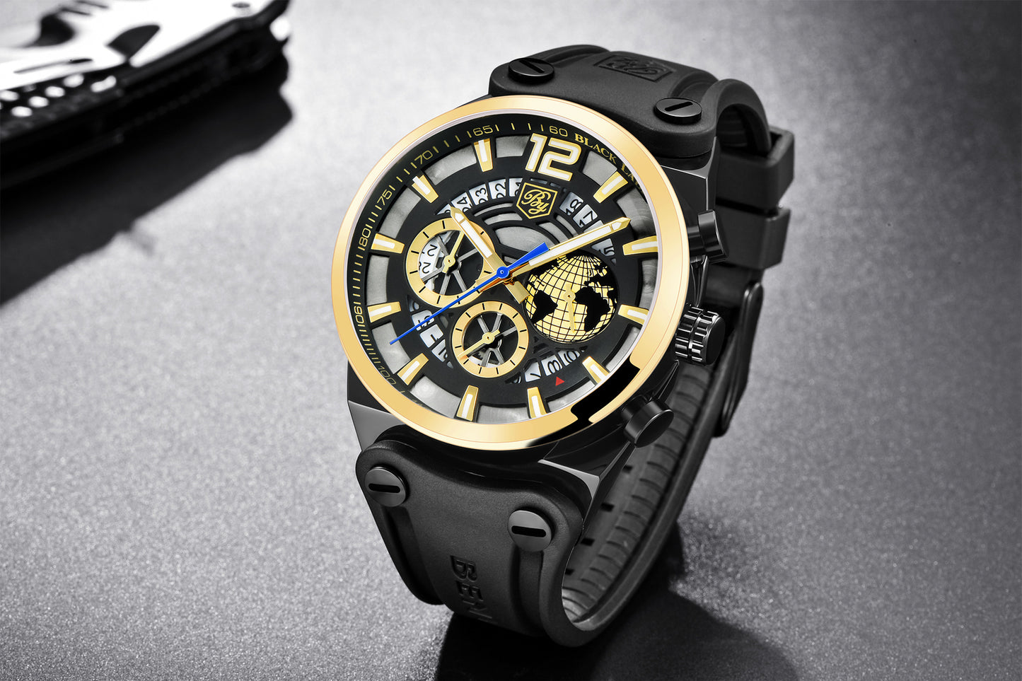 Men's Quartz Multi-Function Sports Watch