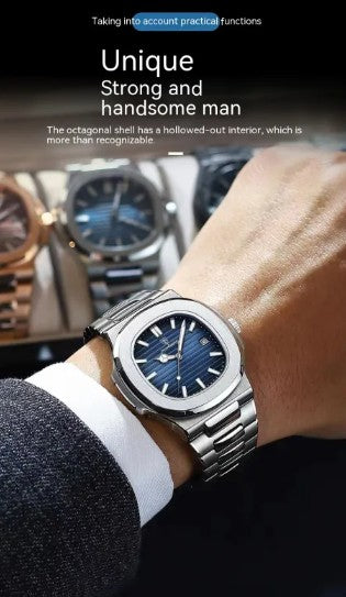New Waterproof Men's Quartz Watch