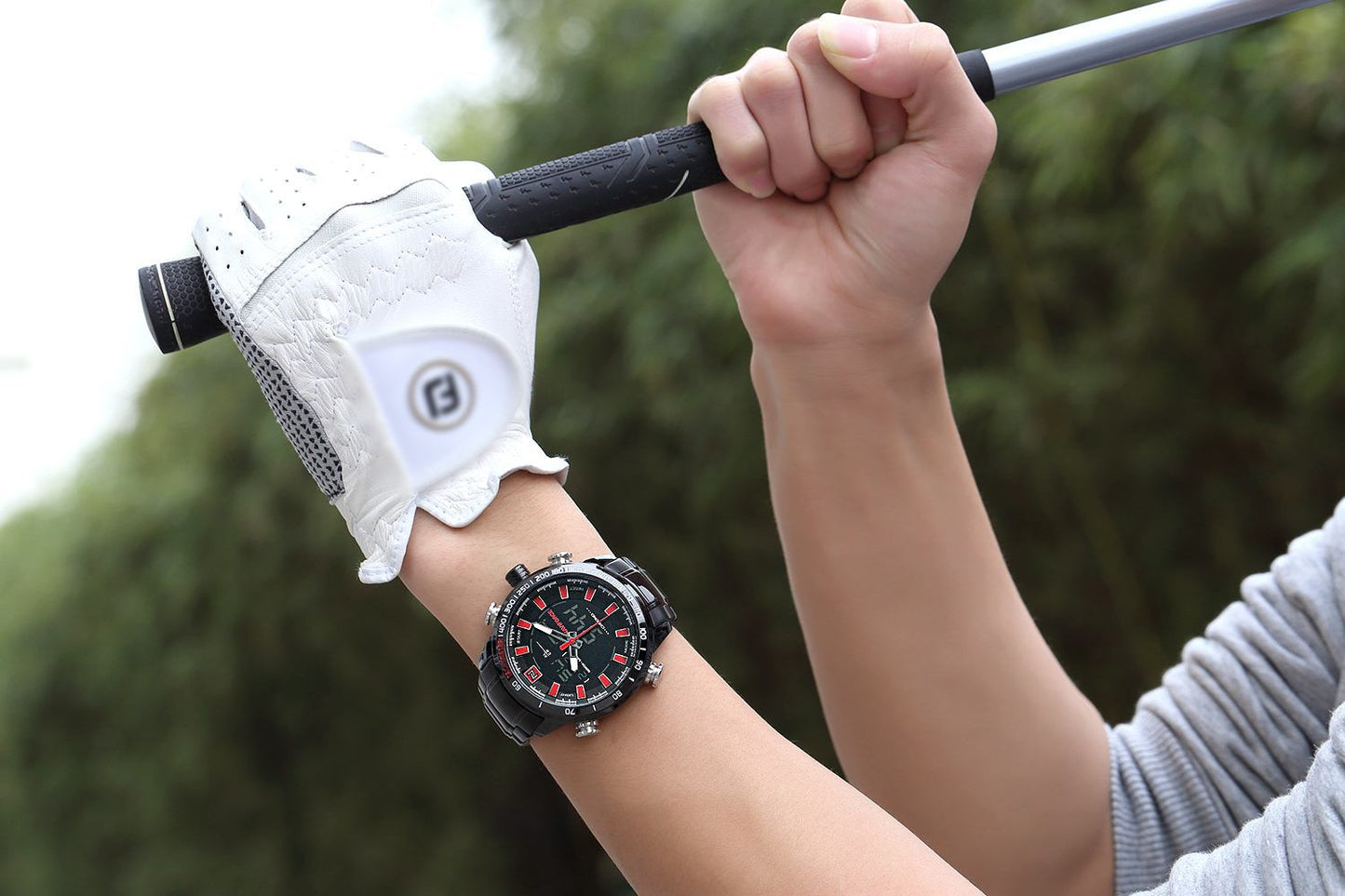 NAVIFORCE 9093 Quartz Men's Watch - Multifunctional Design