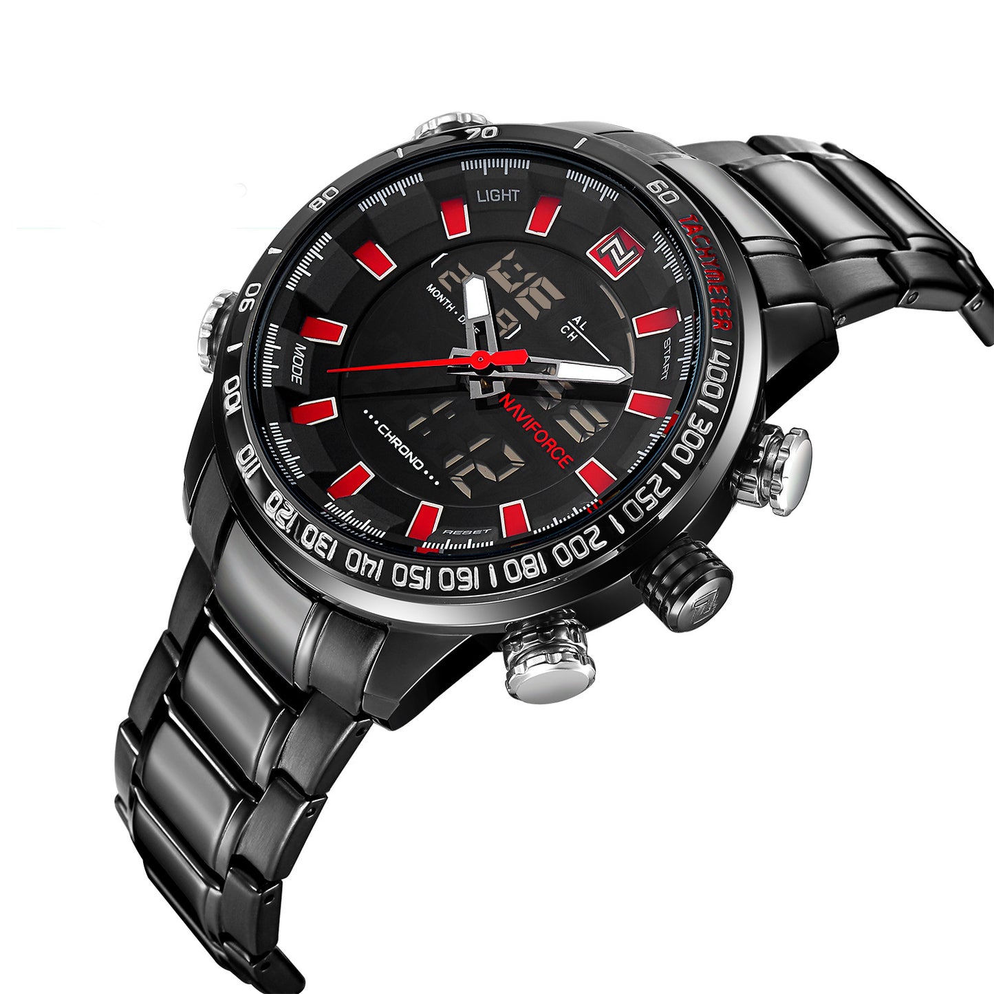 NAVIFORCE 9093 Quartz Men's Watch - Multifunctional Design