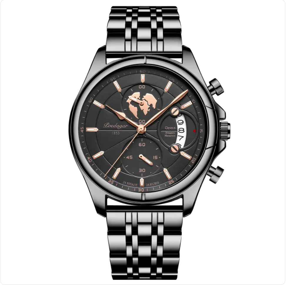Men's Waterproof Luminous Quartz Watch