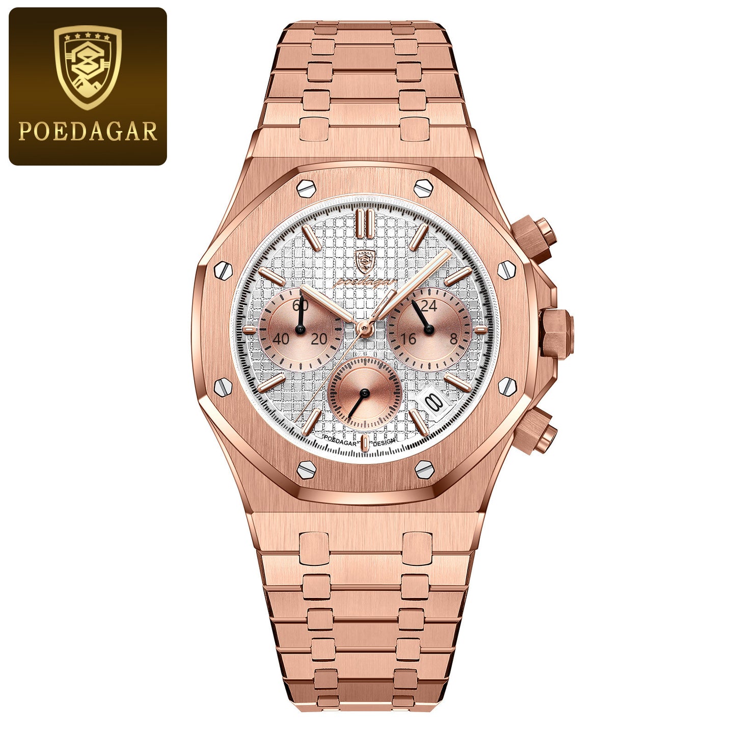 Swiss Multi-Function Men's Waterproof Quartz Watch