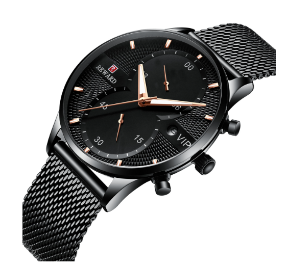Waterproof Quartz Men's Calendar Watch Maker
