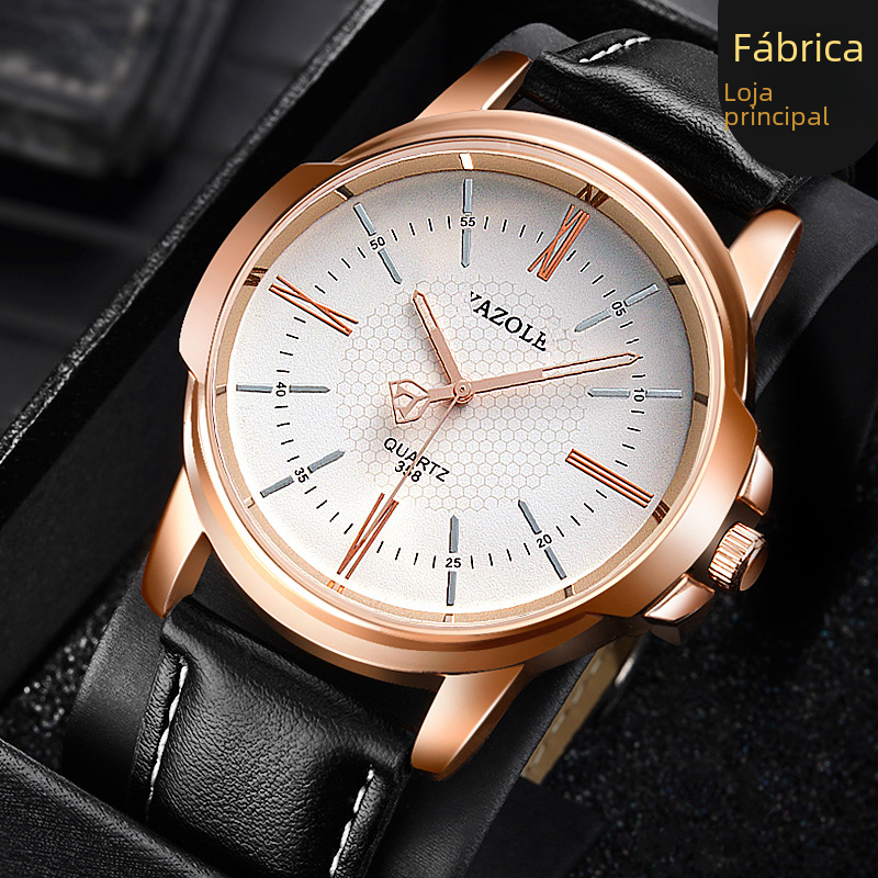 Men's Fashion Waterproof Quartz Watch by Yazhilun 358