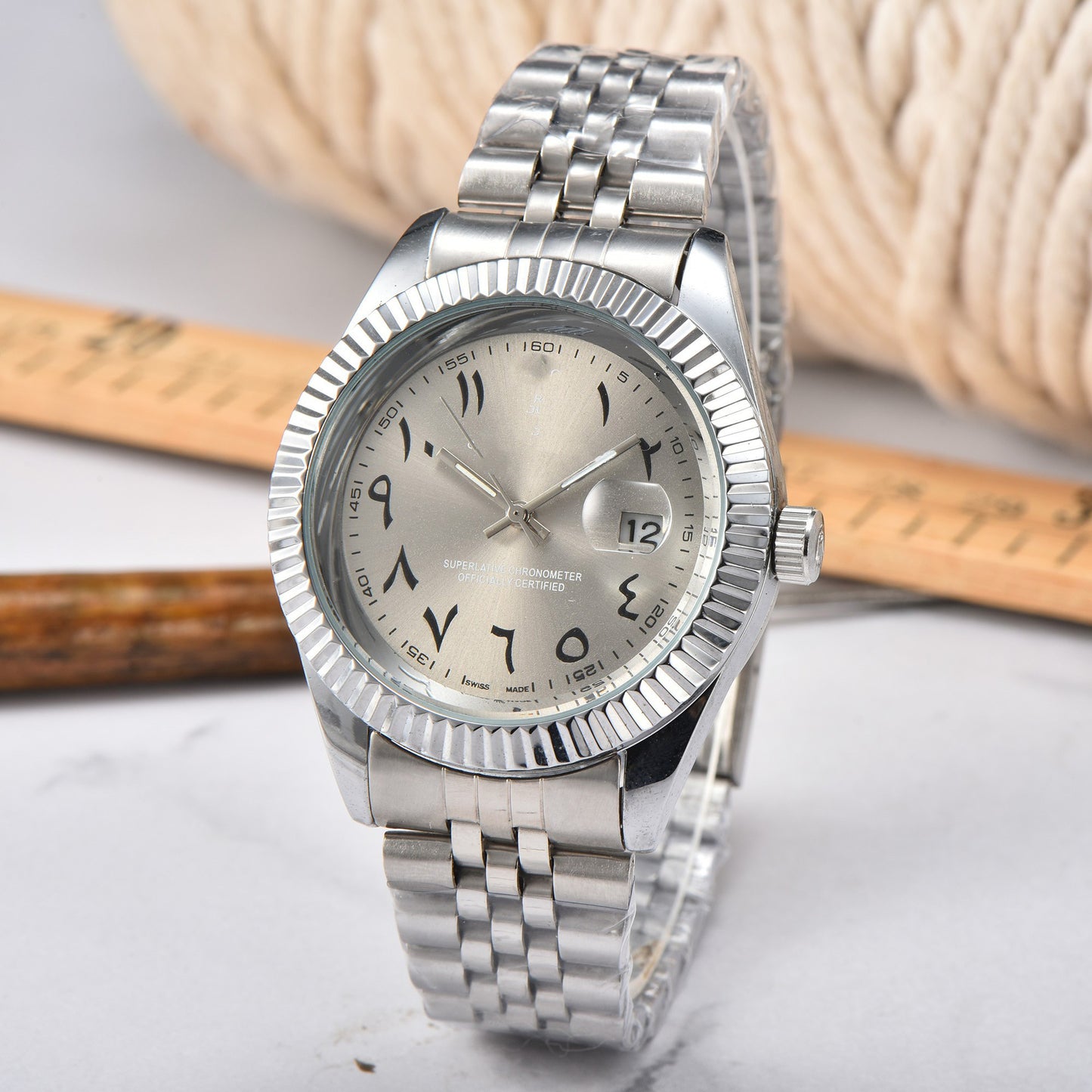 2023 Men's European Style Quartz Watch - Classic Design