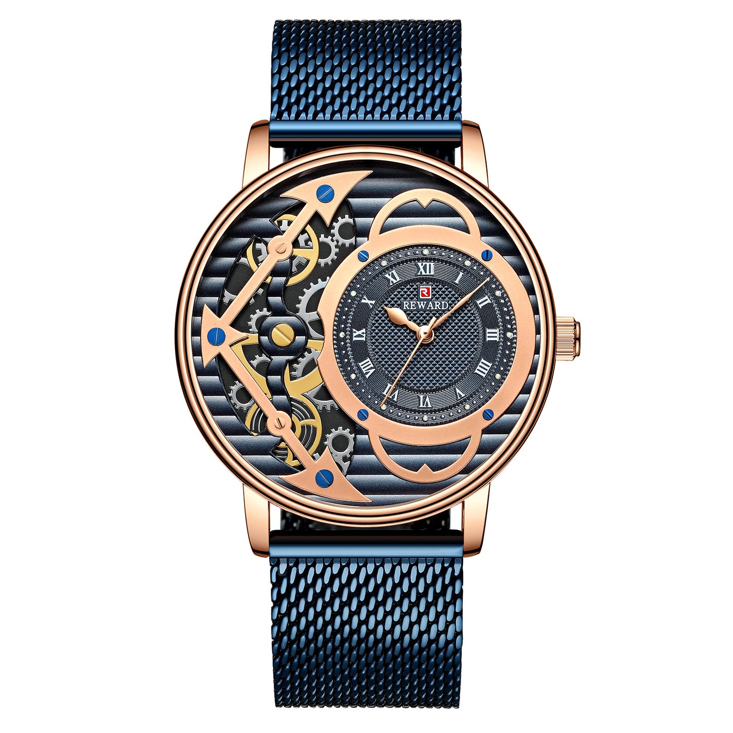 Milanese Mesh Analog Men's Watch with Quartz Movement