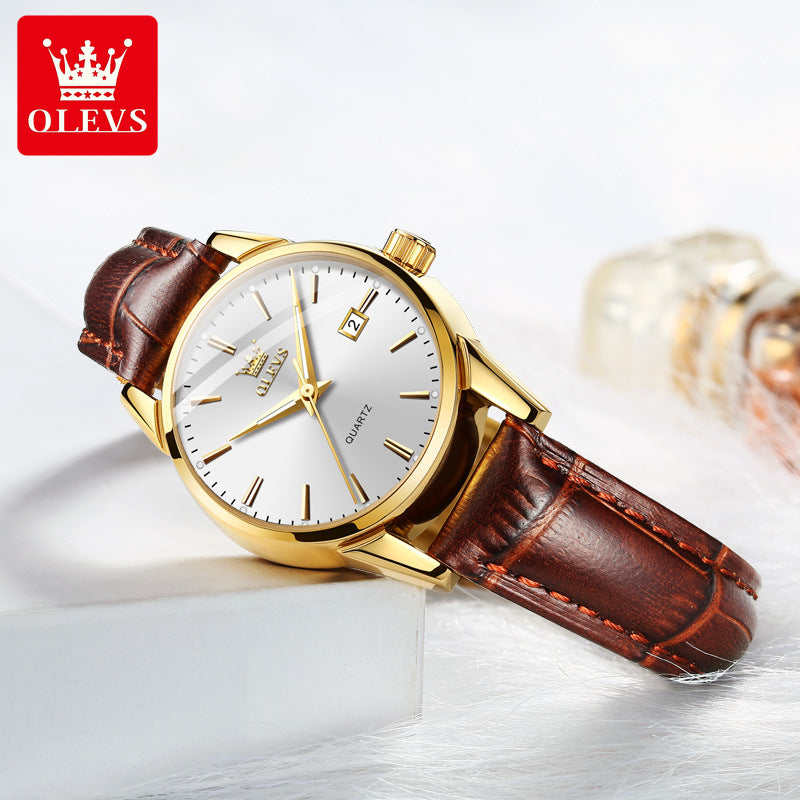 Oli Shi Men's Quartz Watch - Waterproof Business Style