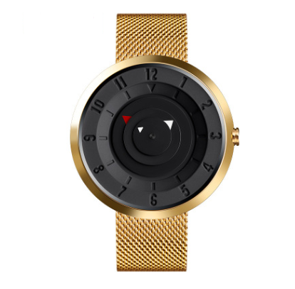 Men's Minimalist Quartz Watch with Creative Design
