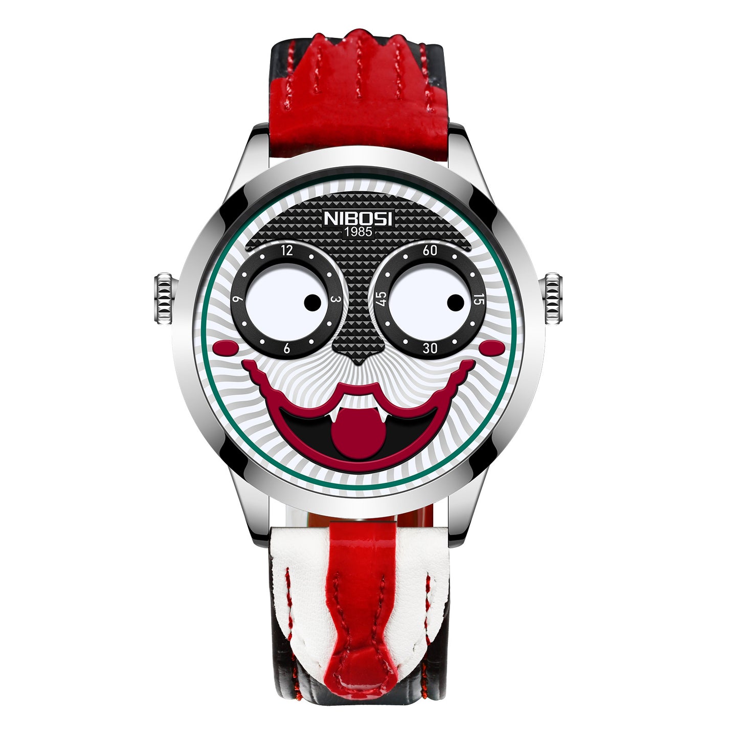 Russian Clown Men's Waterproof Quartz Watch