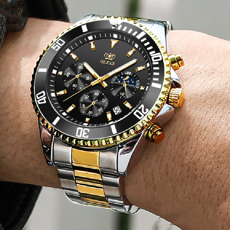 Luminous Waterproof Men's Quartz Watch - New Model
