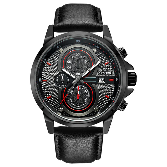 Cadeson Men's Fashion Watch with Multifunctional Quartz