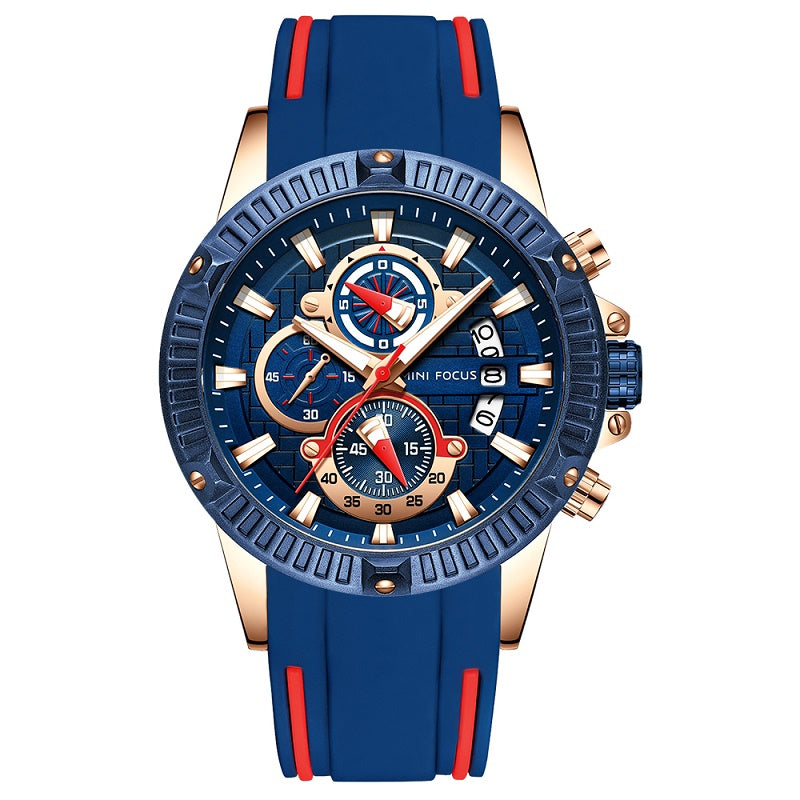 MINIFOCUS Multifunctional Men's Quartz Sports Watch