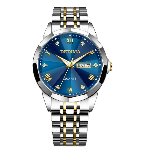 Men's Waterproof Super Luminous Luxury Quartz Watch