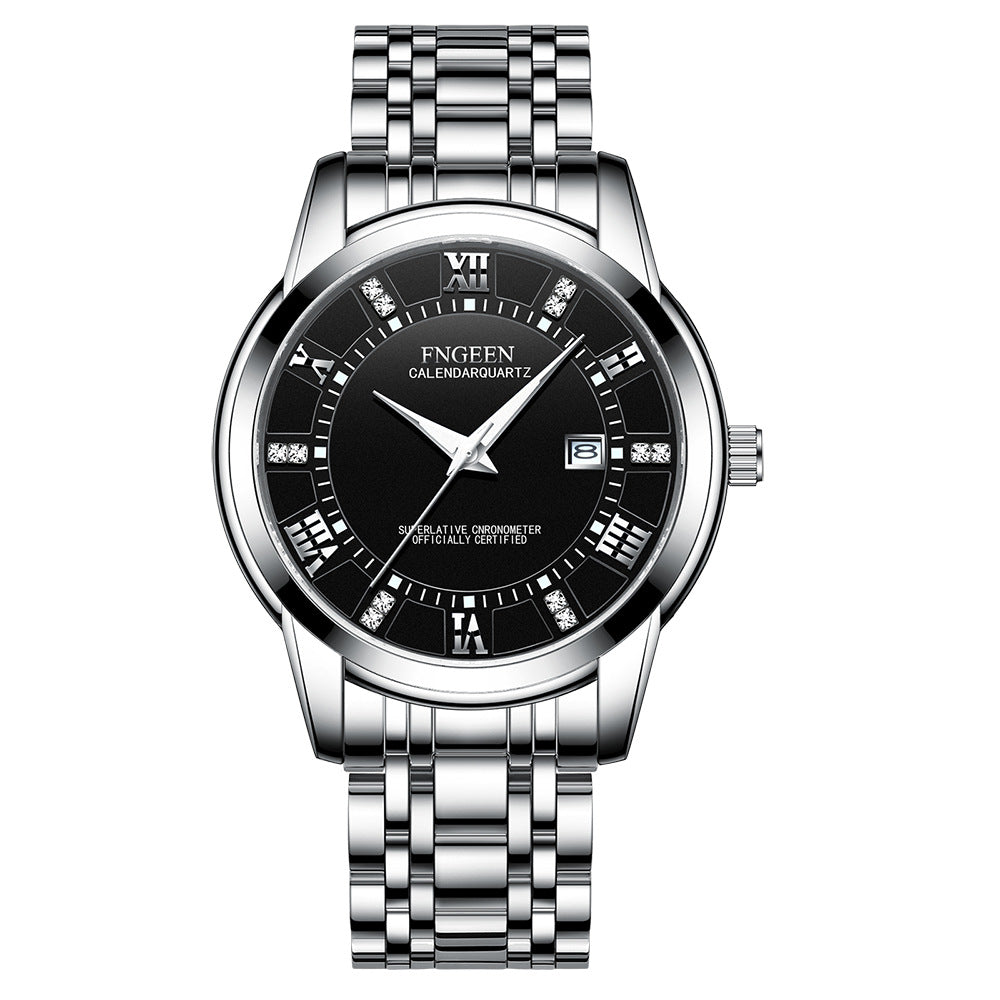 Men's Ultra-thin Waterproof Quartz Business Watch
