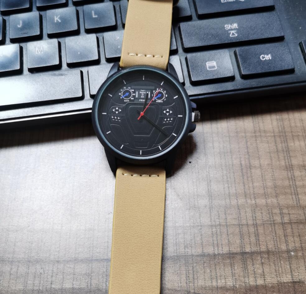 Simple Men's Quartz Watch for Creative Students