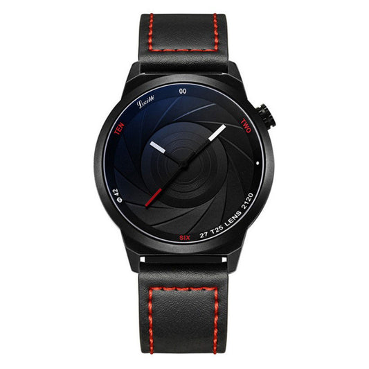 Trendy Waterproof Men's Quartz Watch for Students